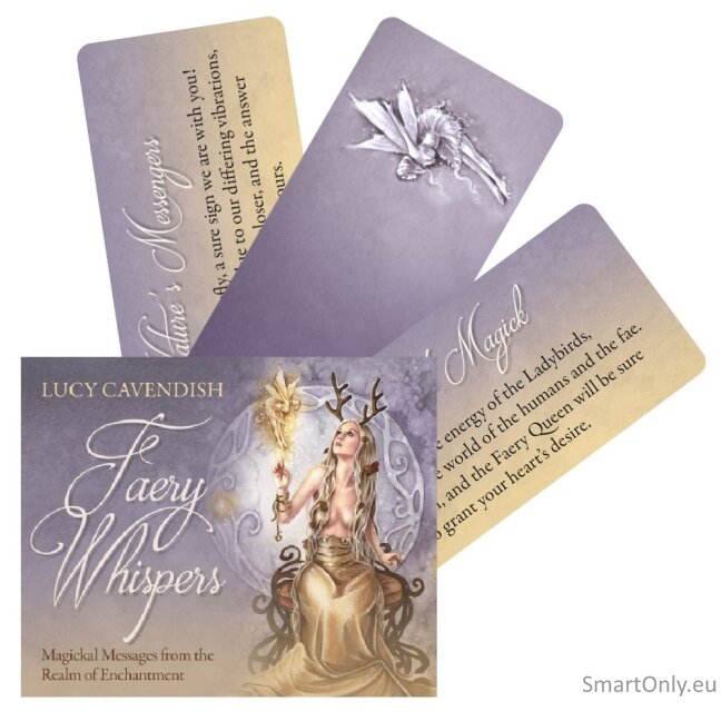 Faery Whispers Oracle kortos Blue Angel Faery Whispers Oracle kortos Blue Angel