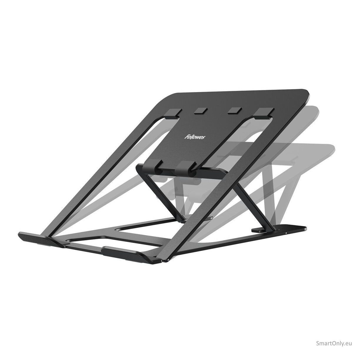 Fellowes Alumia Portable Laptop Stand - Black | Fellowes 2 Fellowes Alumia Portable Laptop Stand - Black | Fellowes 2