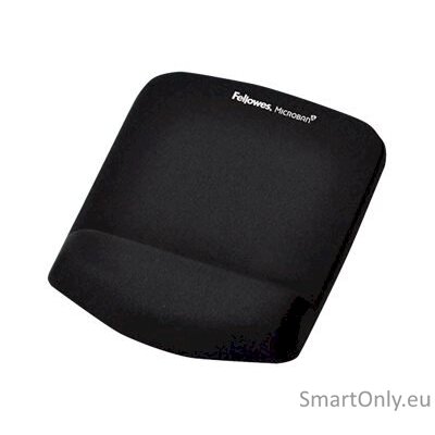 Fellowes | Mouse pad with wrist support PlushTouch | Mouse pad with wrist pillow | 238 x 184 x 25.4 mm | Black Fellowes | Mouse pad with wrist support PlushTouch | Mouse pad with wrist pillow | 238 x 184 x 25.4 mm | Black