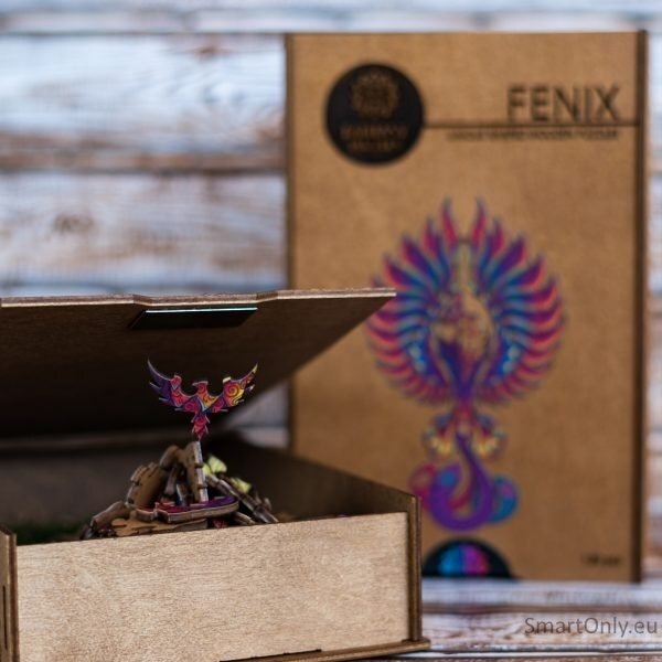 Fenix Dėlionė Iš Medžio L Dydis (240 detalių) Fantasy Puzzles 4 Fenix Dėlionė Iš Medžio L Dydis (240 detalių) Fantasy Puzzles 4