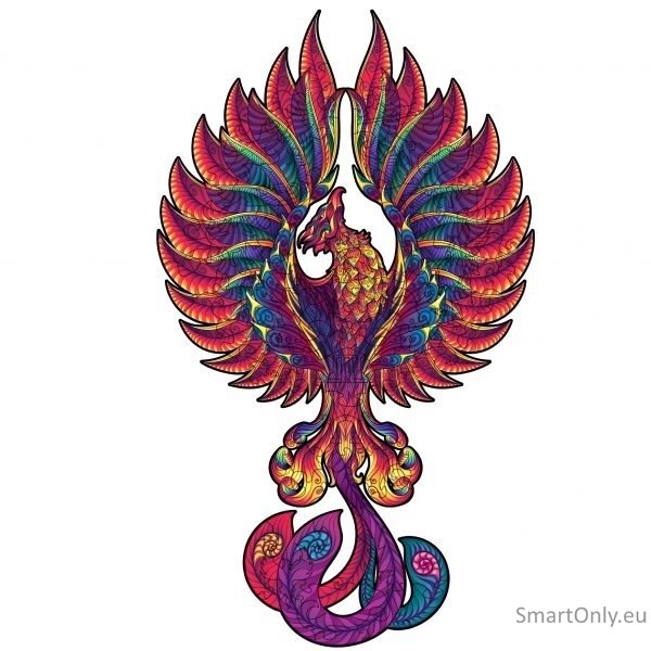 Fenix Dėlionė Iš Medžio L Dydis (240 detalių) Fantasy Puzzles 6 Fenix Dėlionė Iš Medžio L Dydis (240 detalių) Fantasy Puzzles 6