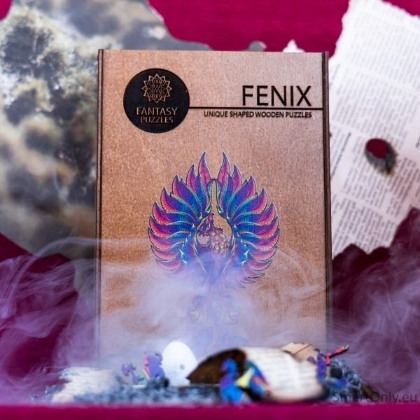 Fenix Dėlionė Iš Medžio M Dydis (130 detalių) Fantasy Puzzles 3 Fenix Dėlionė Iš Medžio M Dydis (130 detalių) Fantasy Puzzles 3
