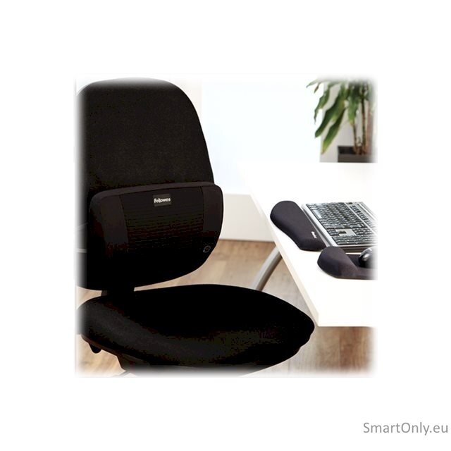 Fellowes | Mouse pad with wrist support PlushTouch | Mouse pad with wrist pillow | 238 x 184 x 25.4 mm | Black 3 Fellowes | Mouse pad with wrist support PlushTouch | Mouse pad with wrist pillow | 238 x 184 x 25.4 mm | Black 3
