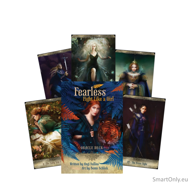 Fearless: Fight Like A Girl Oracle kortos US Games Systems Fearless: Fight Like A Girl Oracle kortos US Games Systems