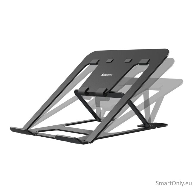 Fellowes Alumia Portable Laptop Stand - Black | Fellowes 2 Fellowes Alumia Portable Laptop Stand - Black | Fellowes 2