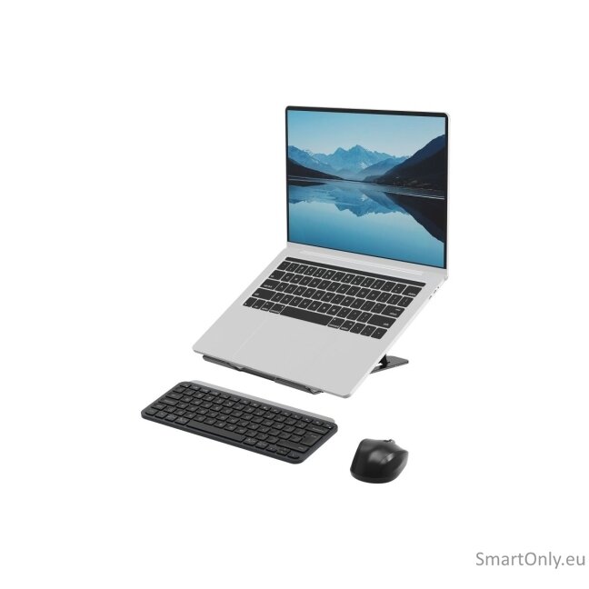 Fellowes Alumia Portable Laptop Stand - Black | Fellowes 8 Fellowes Alumia Portable Laptop Stand - Black | Fellowes 8