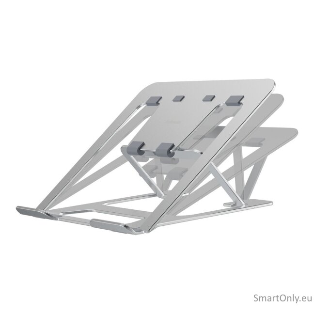 Fellowes Alumia Portable Laptop Stand - Silver | Fellowes 2 Fellowes Alumia Portable Laptop Stand - Silver | Fellowes 2