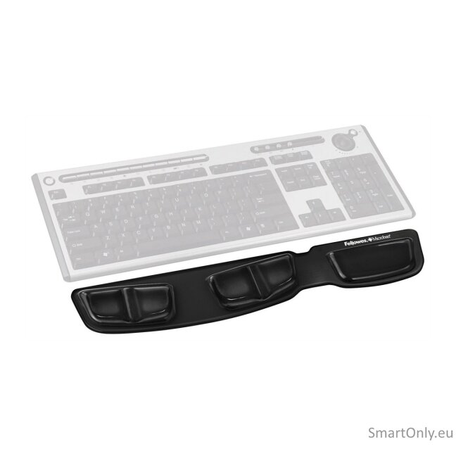 Fellowes Health-V Fabrik Keyboard Palm Support | Keyboard Palm | Black 1 Fellowes Health-V Fabrik Keyboard Palm Support | Keyboard Palm | Black 1