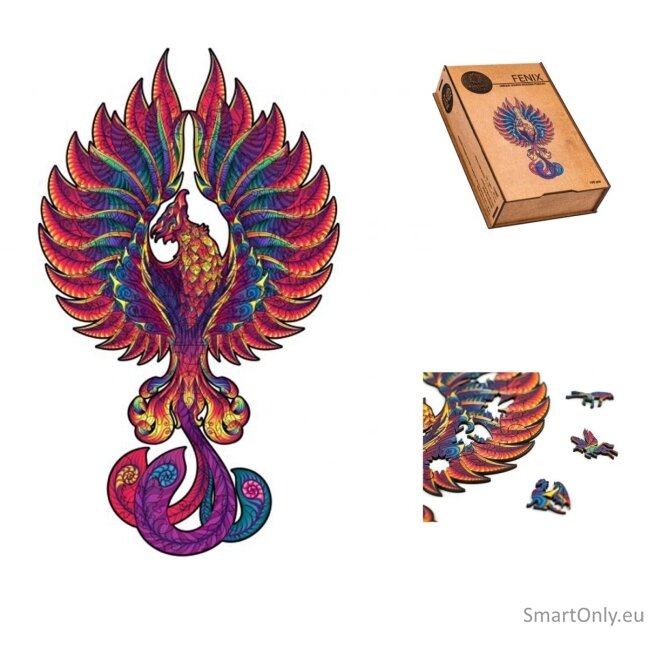 Fenix Dėlionė Iš Medžio L Dydis (240 detalių) Fantasy Puzzles Fenix Dėlionė Iš Medžio L Dydis (240 detalių) Fantasy Puzzles