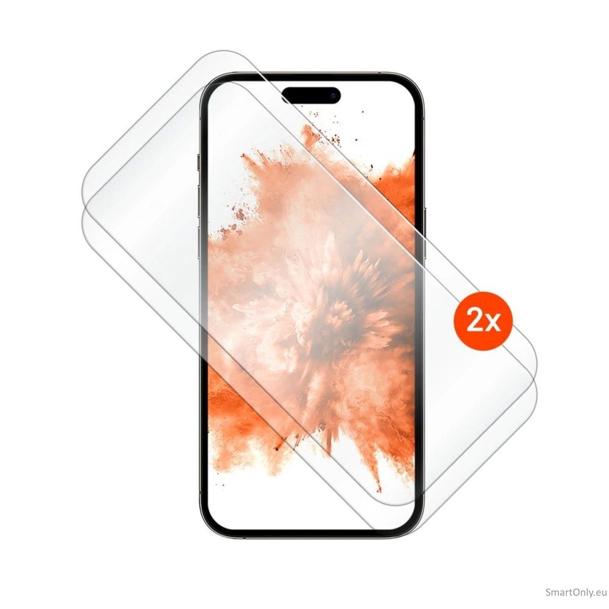 FIXED 2,5D Tempered Glass for Apple iPhone 17 Pro, 2 pcs