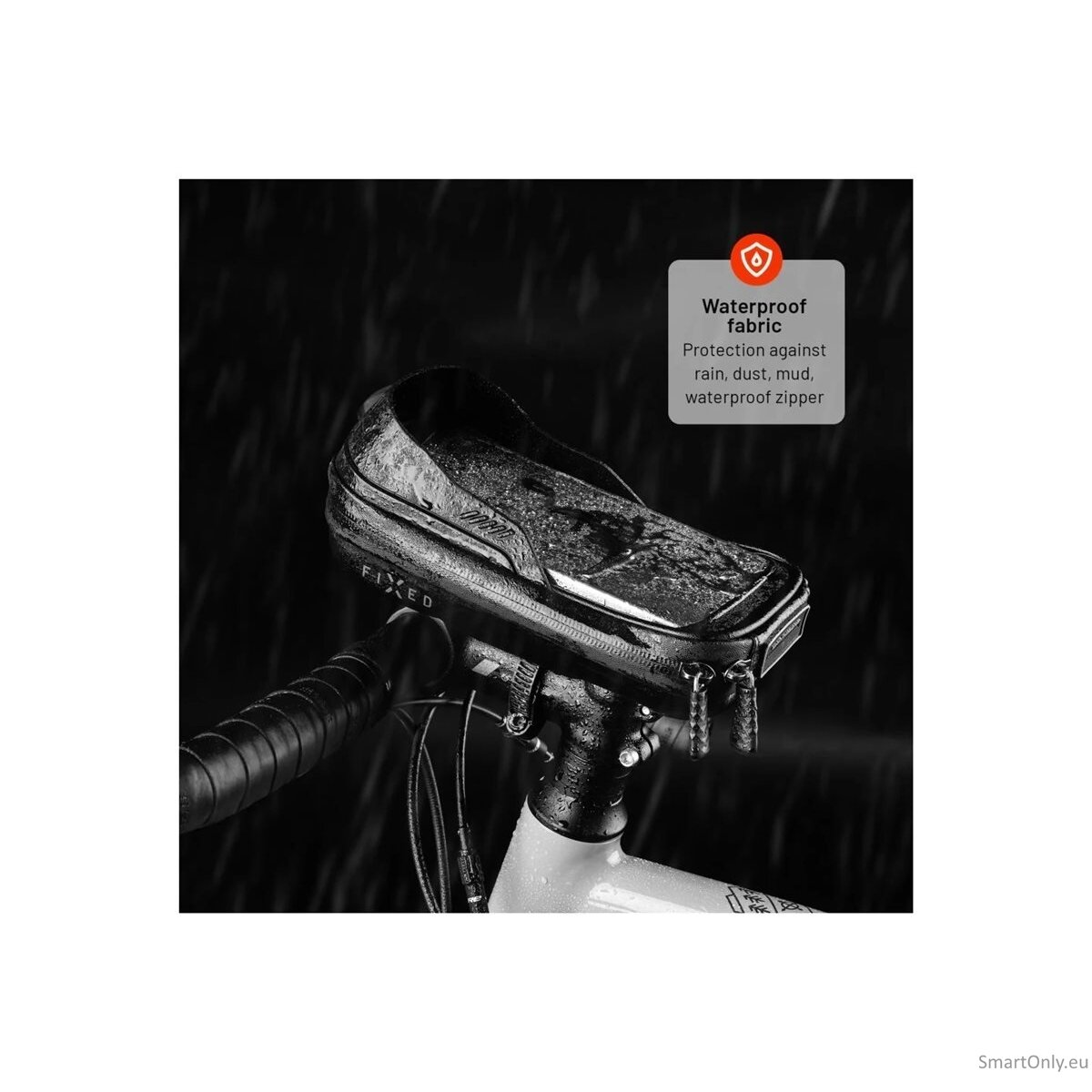 Fixed FIXBIB2-BK | Bicycle case | Black | For all types of phones up to 6.8'' 10 Fixed FIXBIB2-BK | Bicycle case | Black | For all types of phones up to 6.8'' 10
