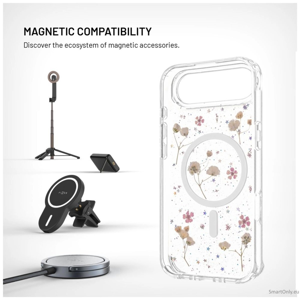 FIXED MagBloom for Apple iPhone 17 Air, Blush Plum 2 FIXED MagBloom for Apple iPhone 17 Air, Blush Plum 2