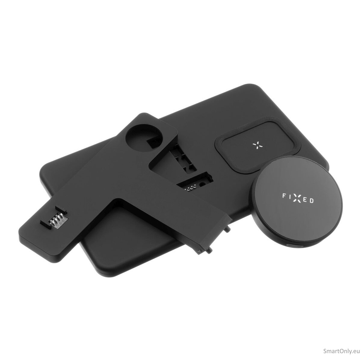 Fixed | MagPowerstation 3-in-1 wireless charging stand with MagSafe mount support | FIXMPOS-BK 4