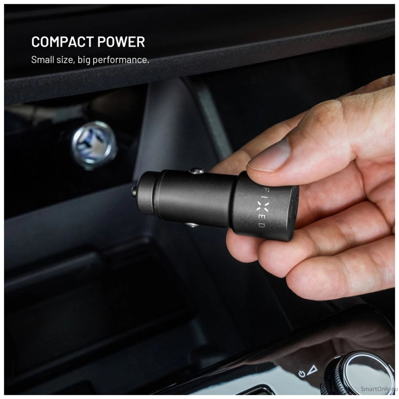 Fixed Dual USB-C Car Charger, 65W, PD 3.0 2 Fixed Dual USB-C Car Charger, 65W, PD 3.0 2