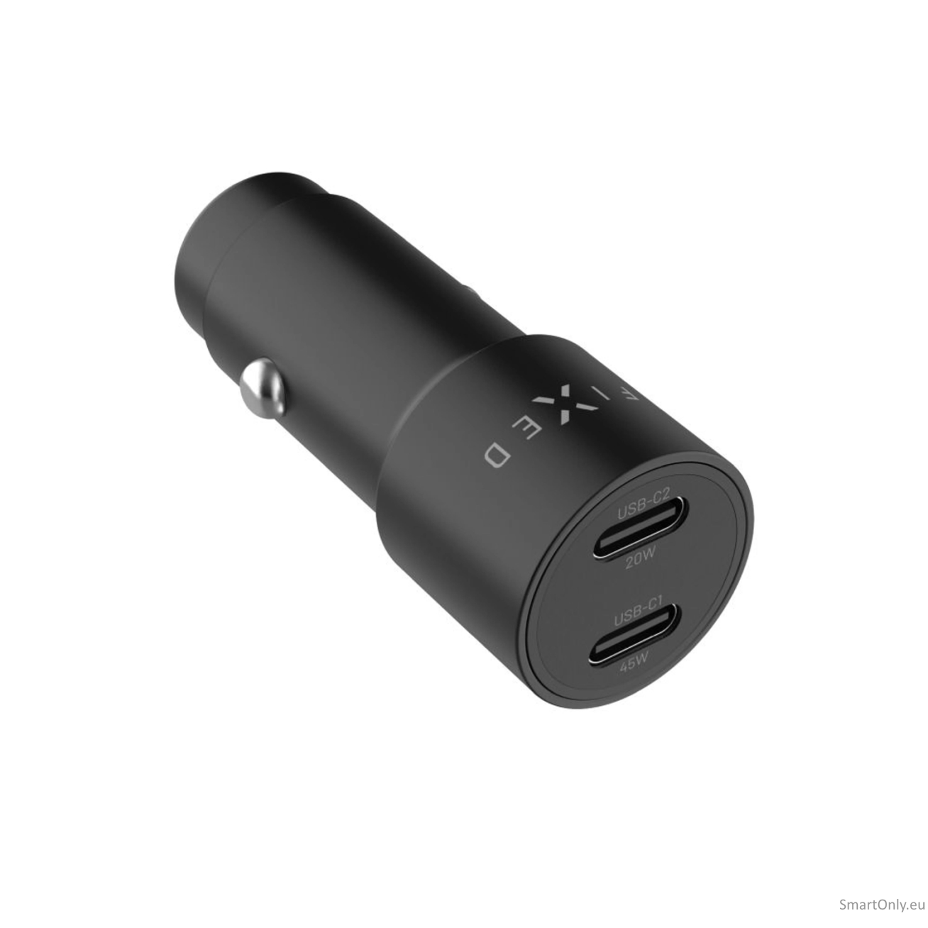 Fixed Dual USB-C Car Charger, 65W, PD 3.0 Fixed Dual USB-C Car Charger, 65W, PD 3.0