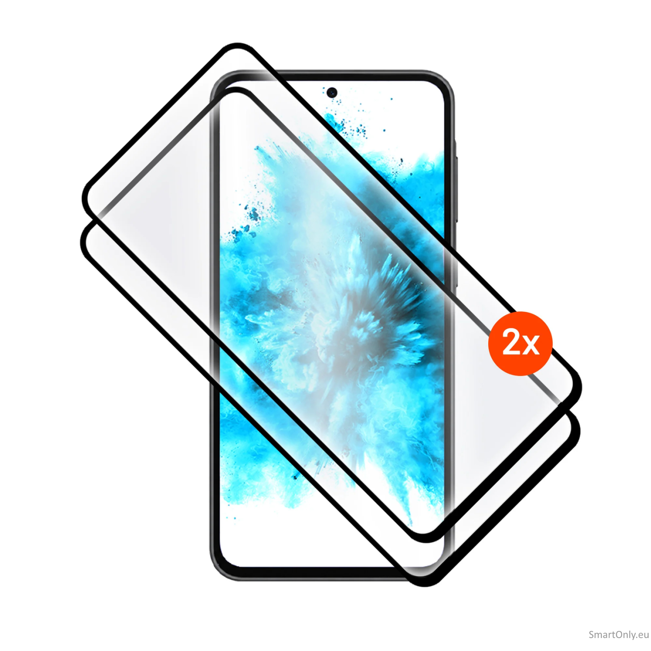 FIXED Full Cover 2,5D Tempered Glass with applicator for Samsung Galaxy A27 5G, 2 pcs, black 1