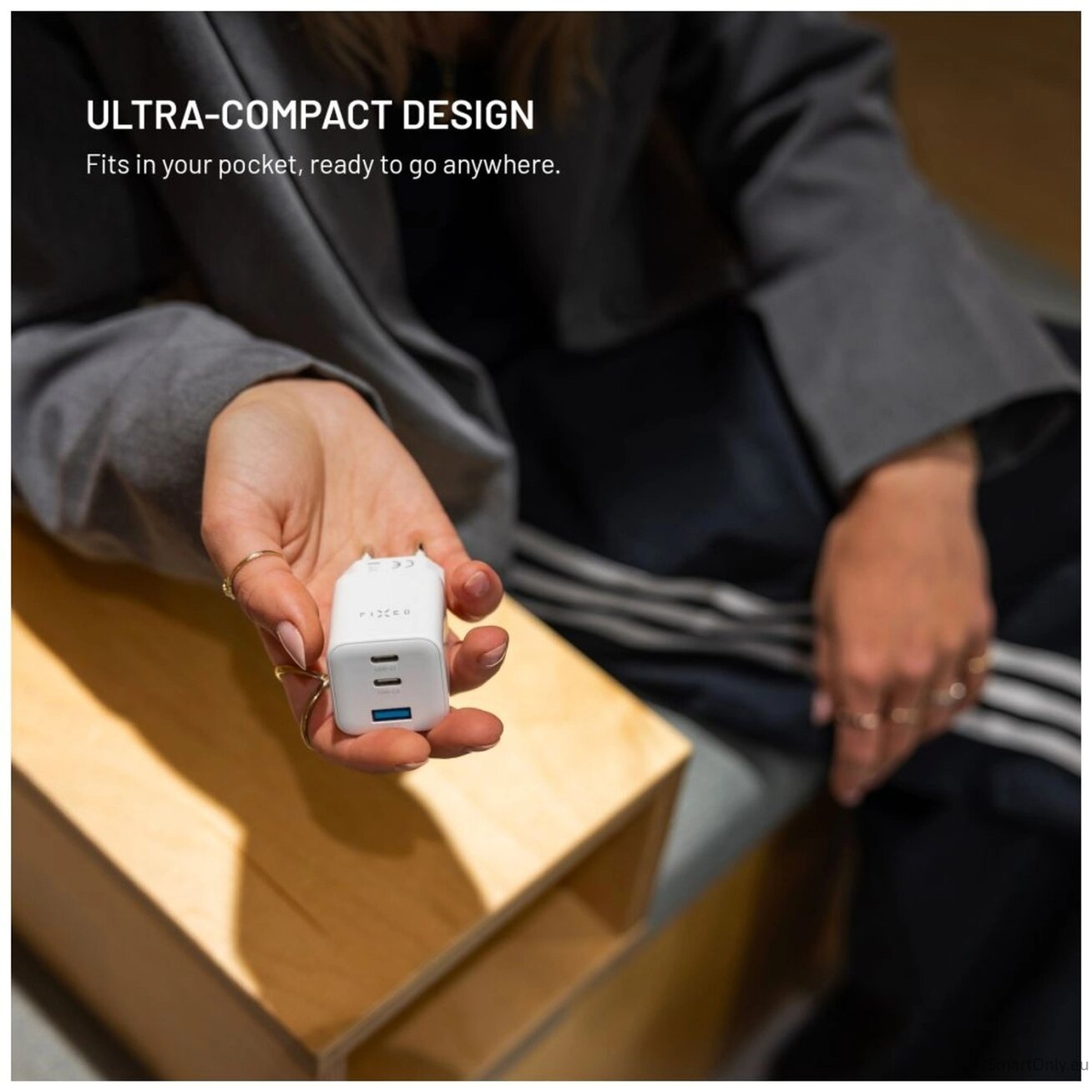 Fixed Mini 2x USB-C and USB GaN Charger 65W 3 Fixed Mini 2x USB-C and USB GaN Charger 65W 3