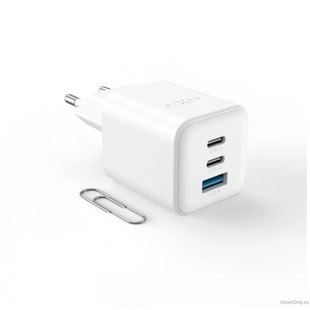 Fixed Mini 2x USB-C and USB GaN Charger 65W