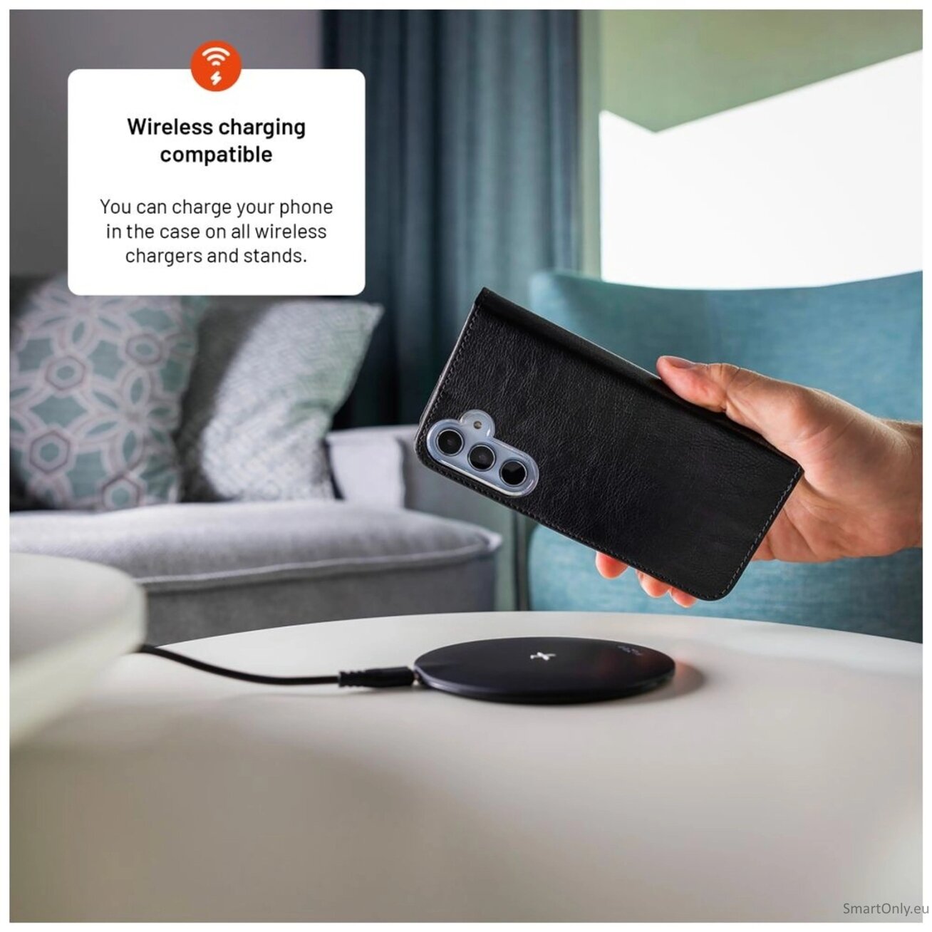 Fixed Opus | Book Case | Xiaomi | Redmi 15C 4G/5G | Leather | Black 4 Fixed Opus | Book Case | Xiaomi | Redmi 15C 4G/5G | Leather | Black 4
