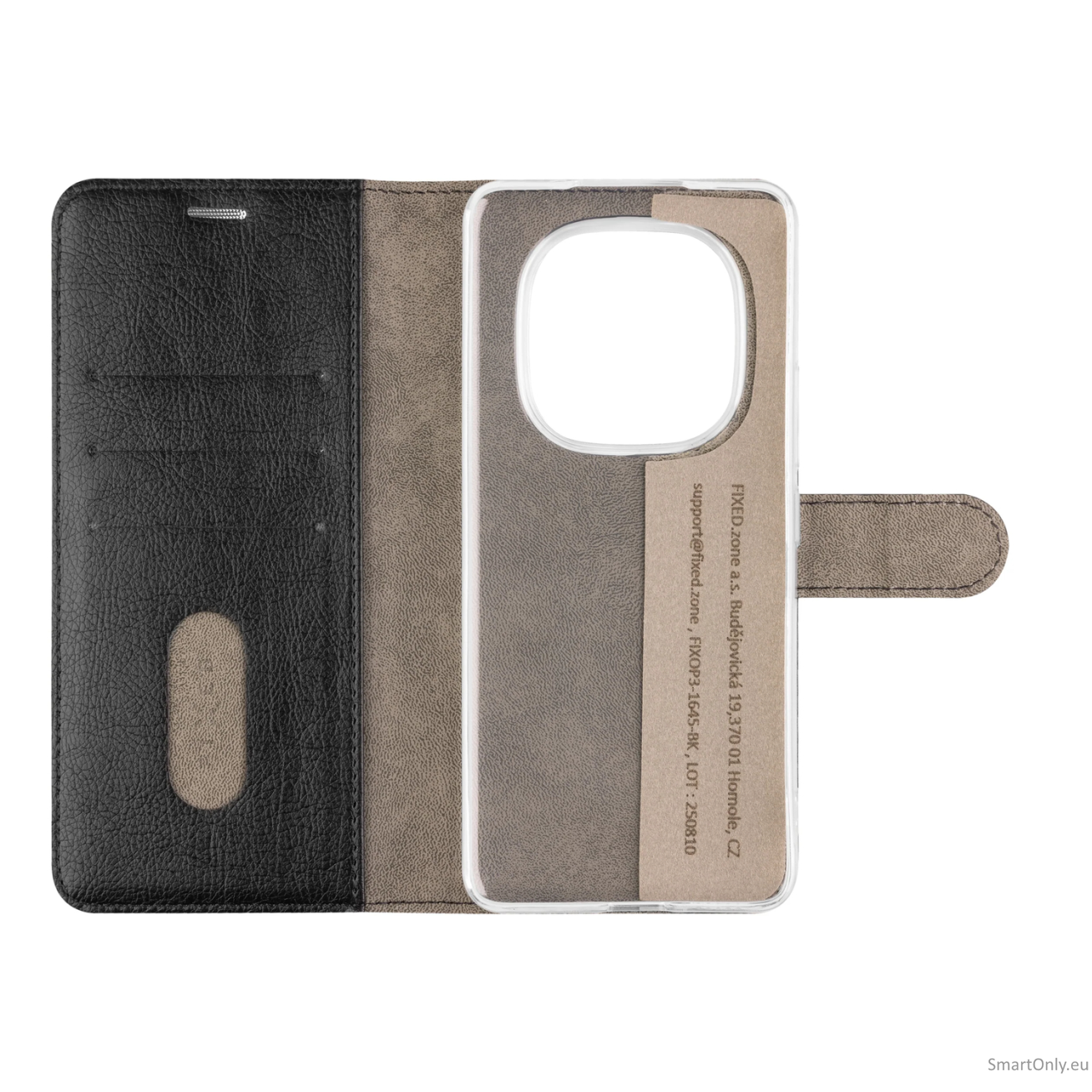 Fixed Opus | Book Case | Xiaomi | Redmi Note 15 Pro 4G | Synthetic leather | Black 1 Fixed Opus | Book Case | Xiaomi | Redmi Note 15 Pro 4G | Synthetic leather | Black 1