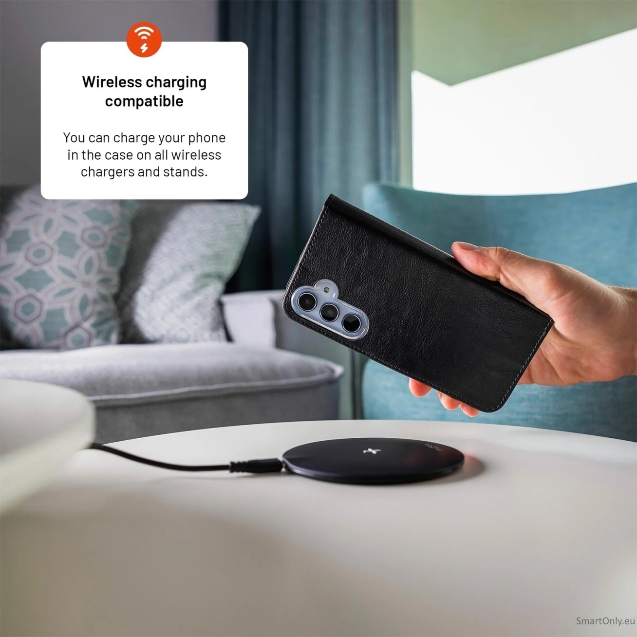 Fixed Opus | Book Case | Xiaomi | Redmi Note 15 Pro 4G | Synthetic leather | Black 5 Fixed Opus | Book Case | Xiaomi | Redmi Note 15 Pro 4G | Synthetic leather | Black 5
