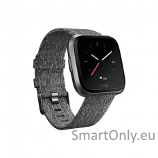 Fitbit Versa NFC Special Edition Smartwatch Charcoal Woven