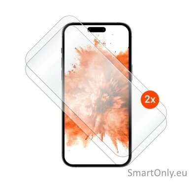 FIXED 2,5D Tempered Glass for Apple iPhone 17 Pro, 2 pcs