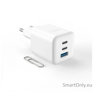 Fixed Mini 2x USB-C and USB GaN Charger 65W