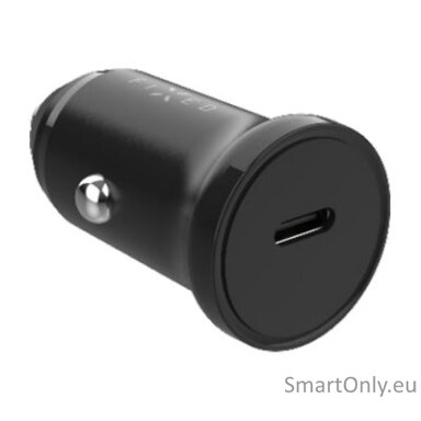 Fixed USB-C Car Charger 20W+ USB-C/USB-C Cable | FIXCC20N-CC-BK