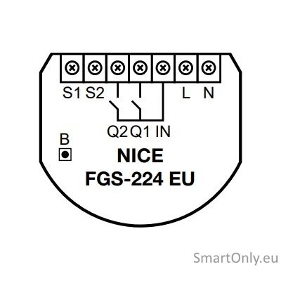 FIBARO NICE FGS-224 EU DoubleSmart-Control 1 FIBARO NICE FGS-224 EU DoubleSmart-Control 1