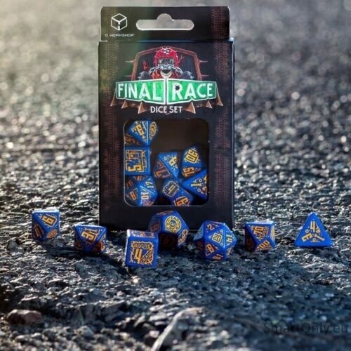 Final Race Dice Set: Road Fever kauliukų rinkinys 1 Final Race Dice Set: Road Fever kauliukų rinkinys 1