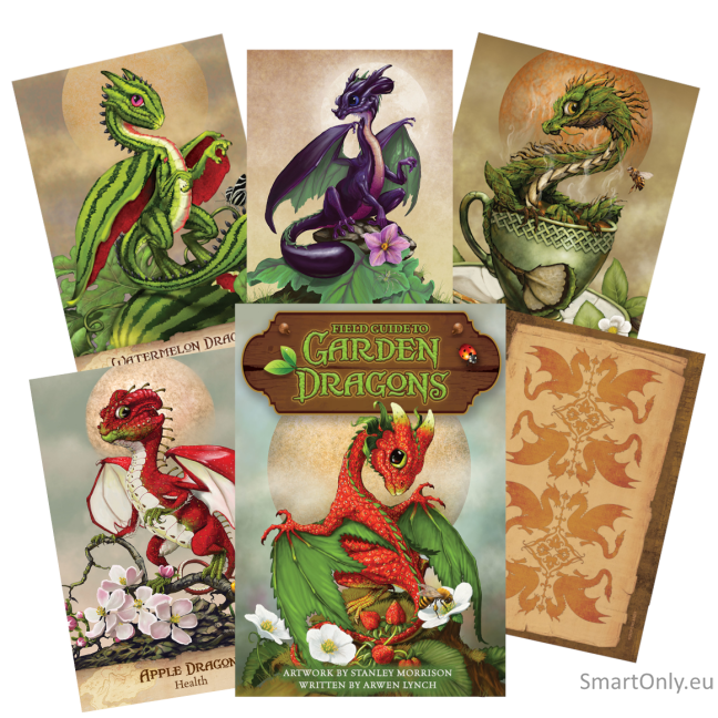 Field Guide To garden Dragons Taro kortos US Games Systems Field Guide To garden Dragons Taro kortos US Games Systems
