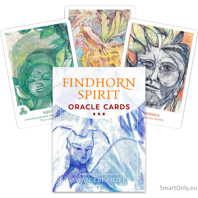 Findhorn Spirit Oracle kortos Findhorn Spirit Oracle kortos