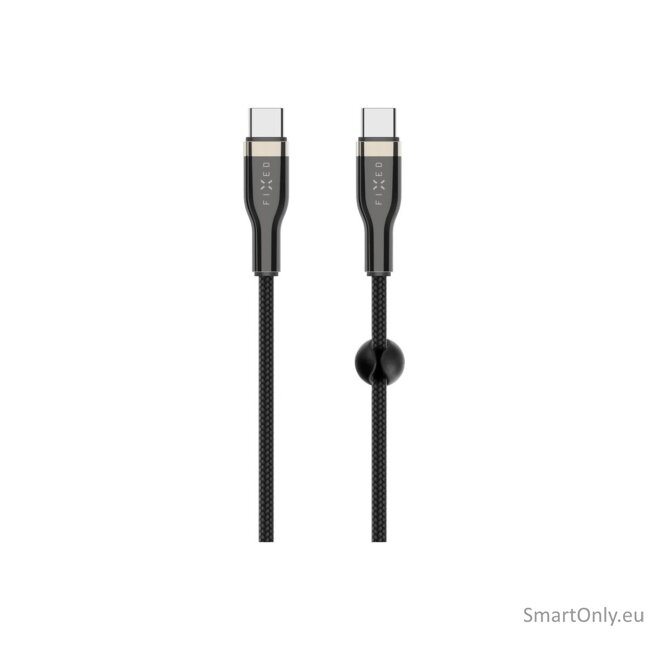 Fixed | Braided Cable, 100W | FIXDB-CC12-BK | Black Fixed | Braided Cable, 100W | FIXDB-CC12-BK | Black