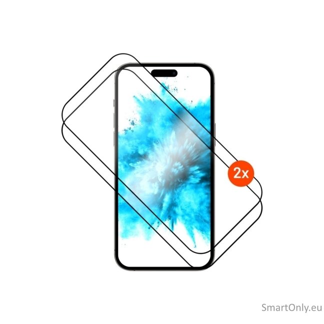 FIXED Full Cover 2,5D Tempered Glass with applicator for Apple iPhone 17 Pro, 2 pcs, black 5 FIXED Full Cover 2,5D Tempered Glass with applicator for Apple iPhone 17 Pro, 2 pcs, black 5