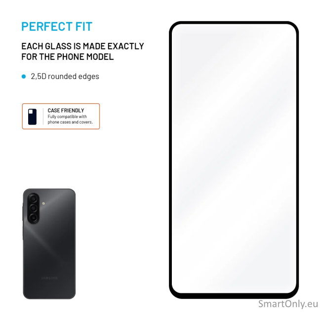 FIXED Full Cover 2,5D Tempered Glass with applicator for Samsung Galaxy A27 5G, 2 pcs, black 2 FIXED Full Cover 2,5D Tempered Glass with applicator for Samsung Galaxy A27 5G, 2 pcs, black 2