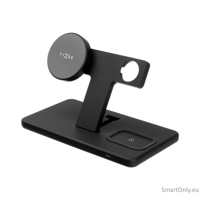 Fixed | MagPowerstation 3-in-1 wireless charging stand with MagSafe mount support | FIXMPOS-BK 2