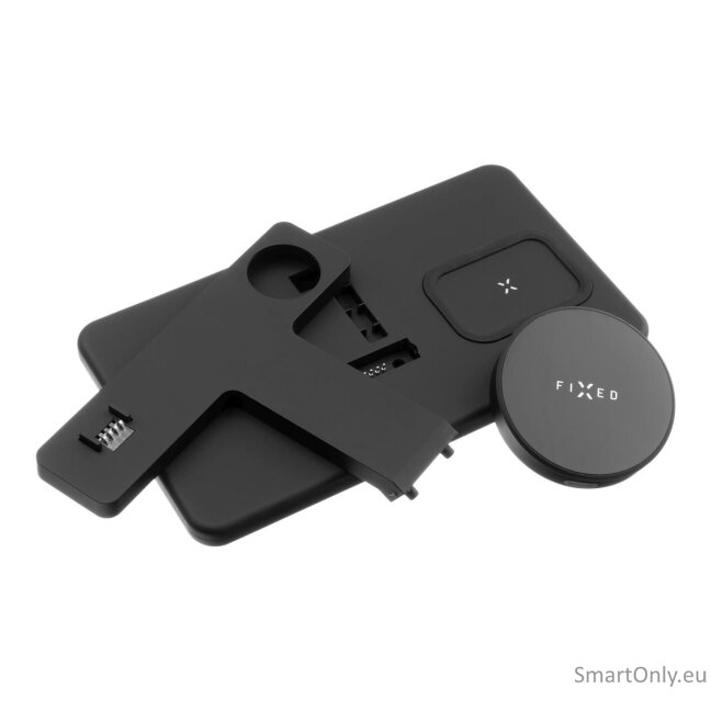Fixed | MagPowerstation 3-in-1 wireless charging stand with MagSafe mount support | FIXMPOS-BK 4 Fixed | MagPowerstation 3-in-1 wireless charging stand with MagSafe mount support | FIXMPOS-BK 4
