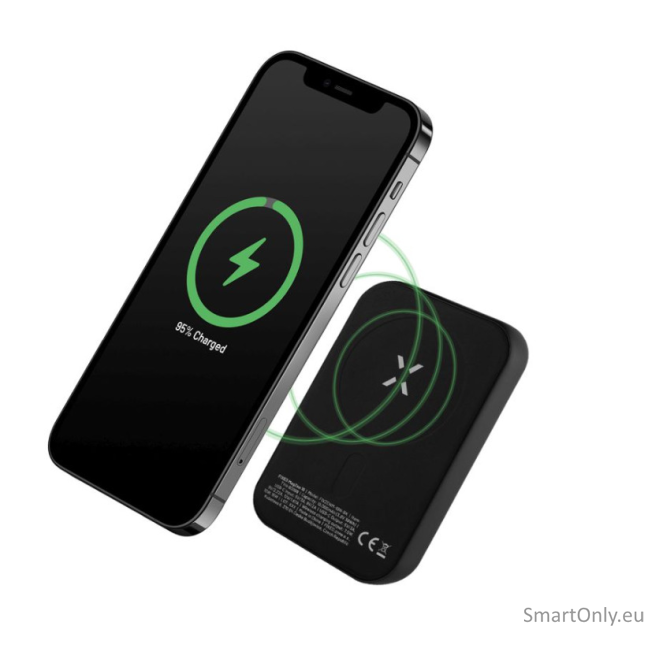 Fixed | MagZen (2nd gen.) with wireless charging and MagSafe support Power bank | FIXZENM2-10-BK | 10000 mAh | USB-C: 5V/2A, 9V/2.22A, 12V/1.67A (20W max) | Black 4 Fixed | MagZen (2nd gen.) with wireless charging and MagSafe support Power bank | FIXZENM2-10-BK | 10000 mAh | USB-C: 5V/2A, 9V/2.22A, 12V/1.67A (20W max) | Black 4