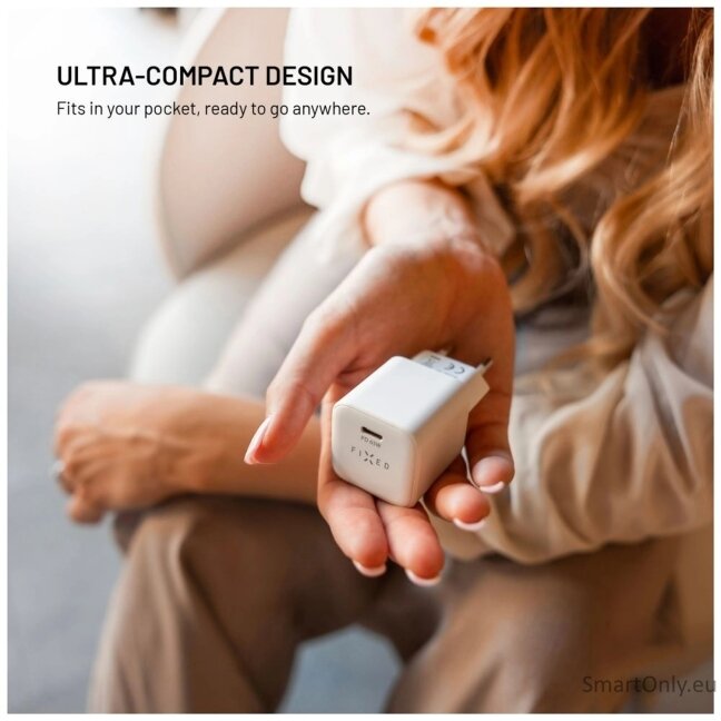 Fixed Mini GaN power adapter with USB-C output and PD support, 65W 3 Fixed Mini GaN power adapter with USB-C output and PD support, 65W 3
