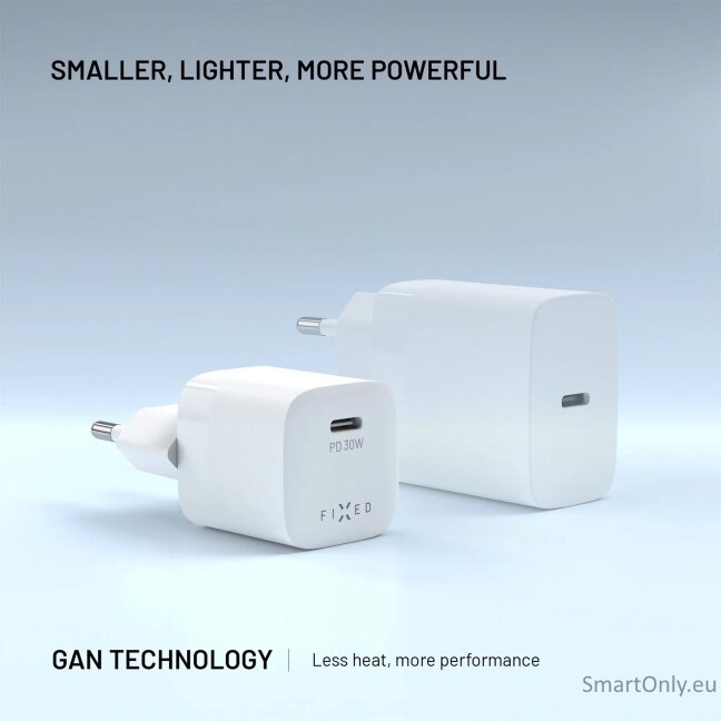 Fixed Mini USB-C GaN Charger 30W 4 Fixed Mini USB-C GaN Charger 30W 4