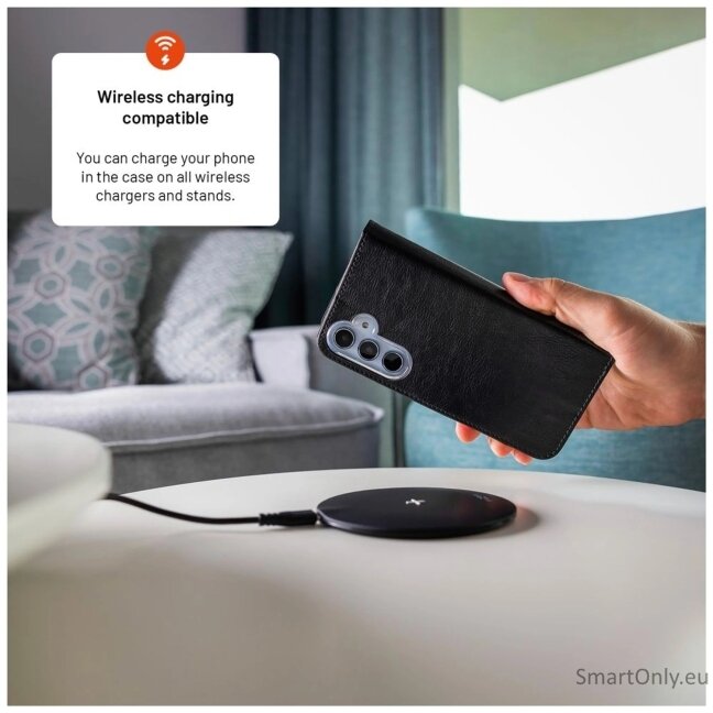 Fixed Opus | Book Case | Xiaomi | Redmi 15 4G/5G | Synthetic leather | Black 4