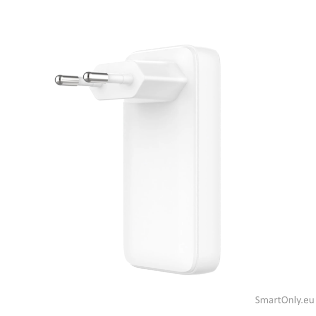 Fixed Slim 2xUSB-C Travel Charger, GaN, PD support