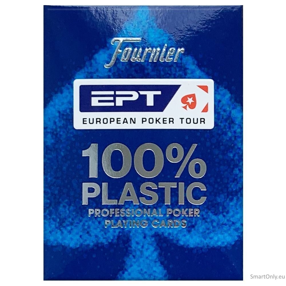 Fournier EPT pokerio kortos (Mėlynos) Fournier EPT pokerio kortos (Mėlynos)
