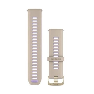 Forerunner Watch Bands (22 mm), French grey/translucent indigo with Soft gold hardware Forerunner Watch Bands (22 mm), French grey/translucent indigo with Soft gold hardware