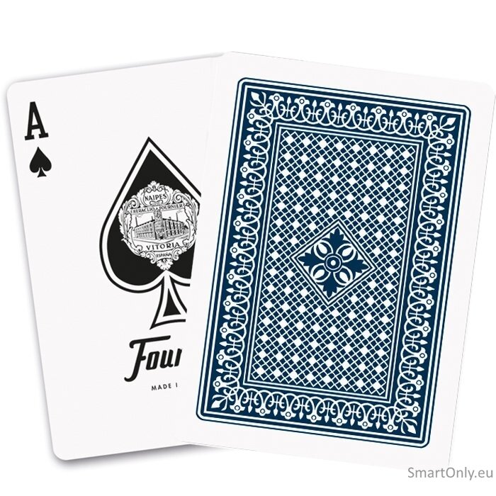 Fournier Victoria 18 pokerio kortos (Mėlyna) 1 Fournier Victoria 18 pokerio kortos (Mėlyna) 1