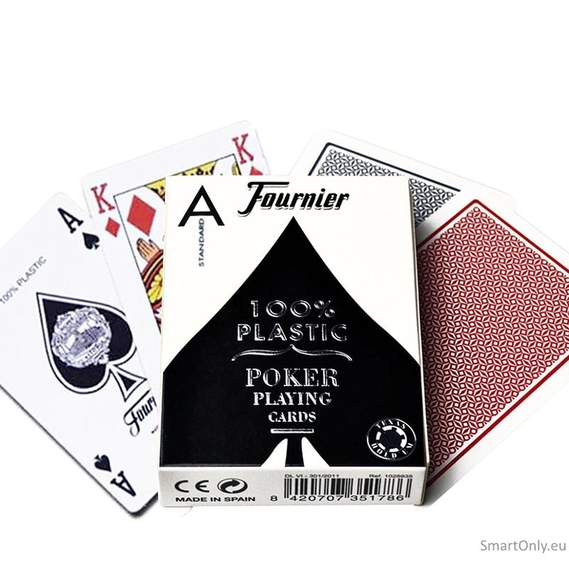 Fournier 2500 pokerio kortos (mėlynos) Fournier 2500 pokerio kortos (mėlynos)