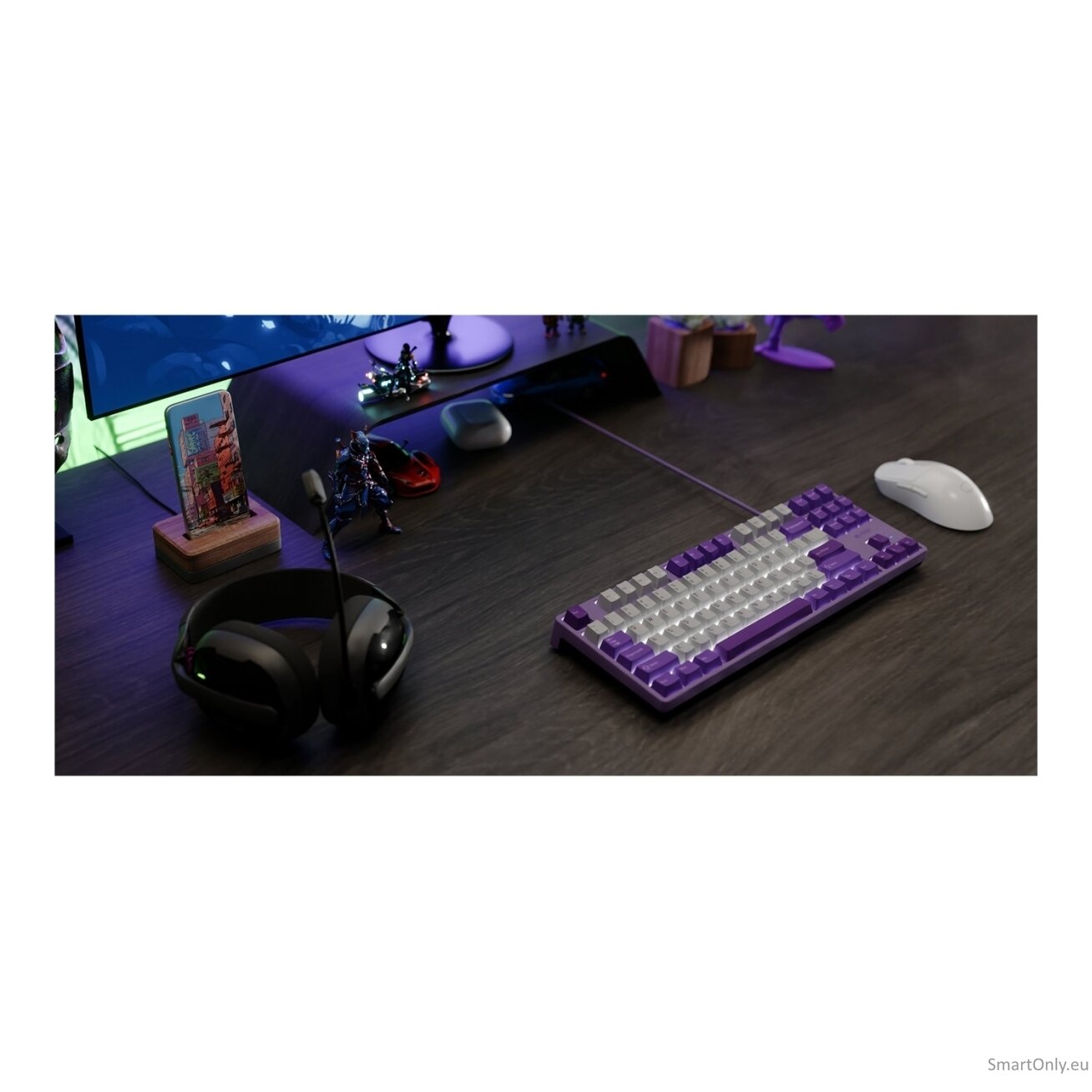 Fury | Kanabo K2 | Gaming Keyboard | Wired | US | Linear | Gray/Purple 14 Fury | Kanabo K2 | Gaming Keyboard | Wired | US | Linear | Gray/Purple 14