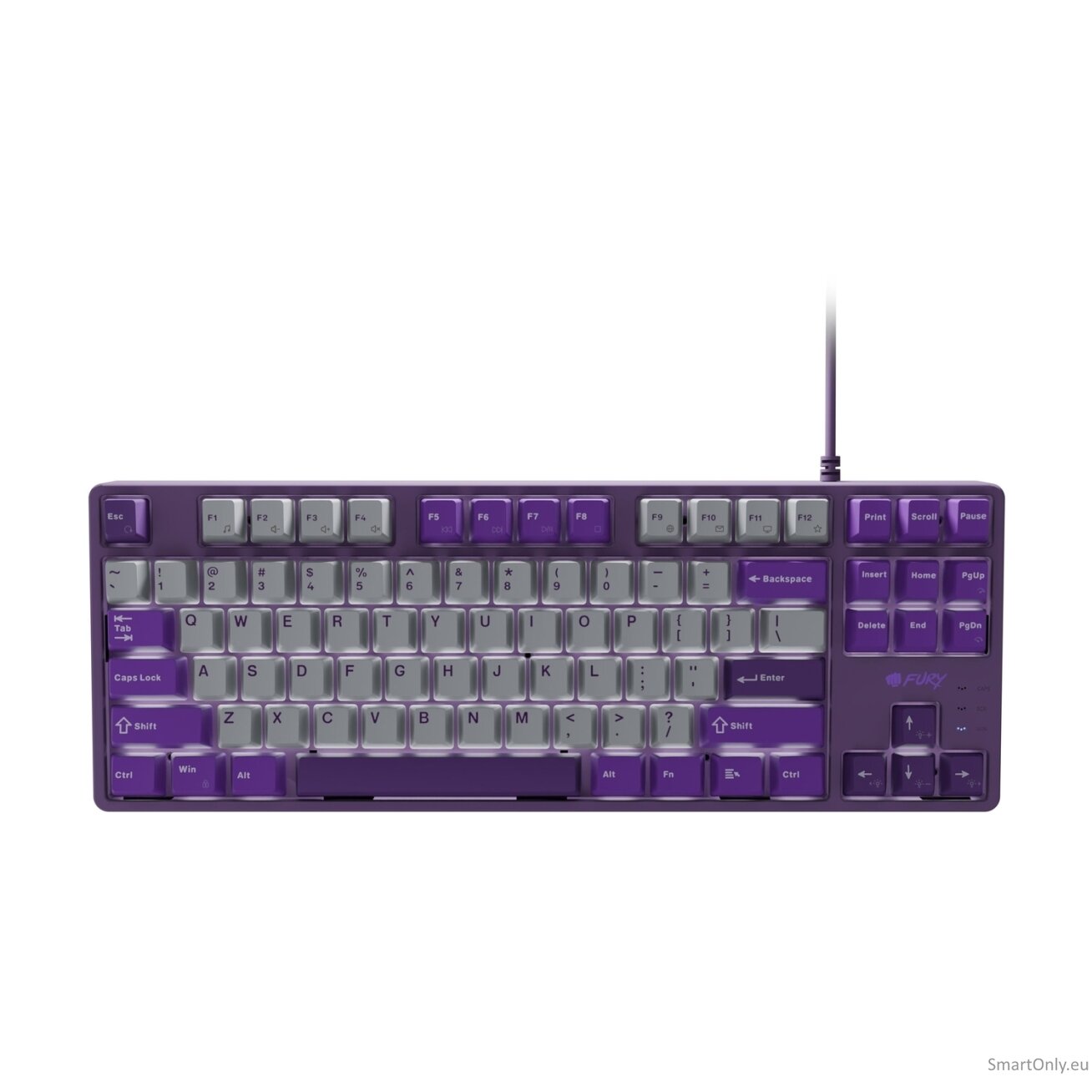 Fury | Kanabo K2 | Gaming Keyboard | Wired | US | Linear | Gray/Purple 6 Fury | Kanabo K2 | Gaming Keyboard | Wired | US | Linear | Gray/Purple 6