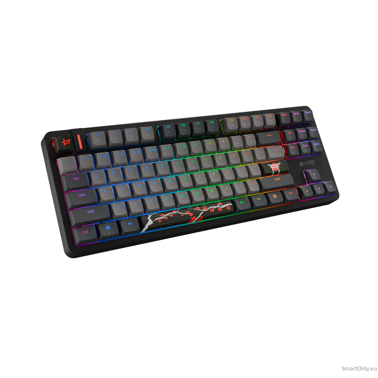 Fury Kanabo K6 | Gaming Keyboard | Wired | US | Linear | Black/Gray 1
